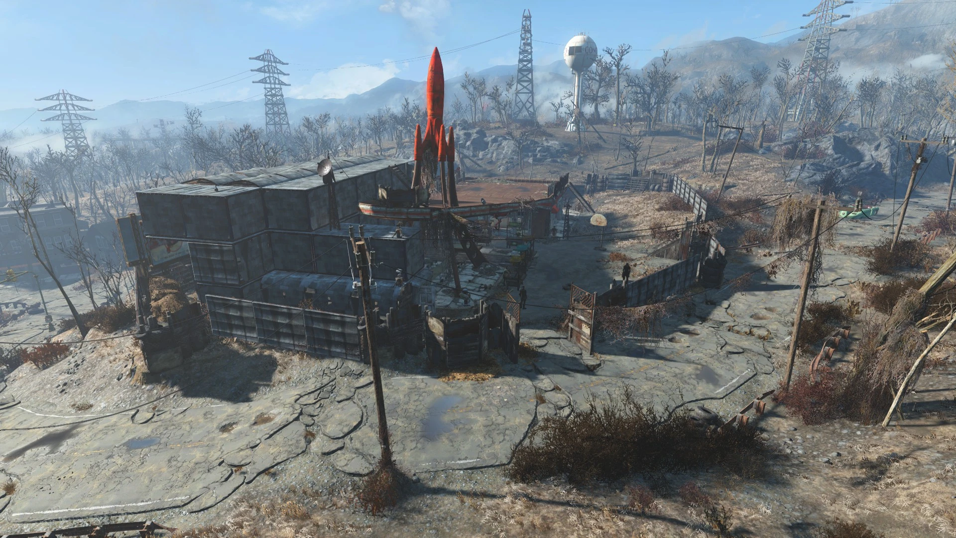 Fallout 4 забор сэнкчуари фото 110