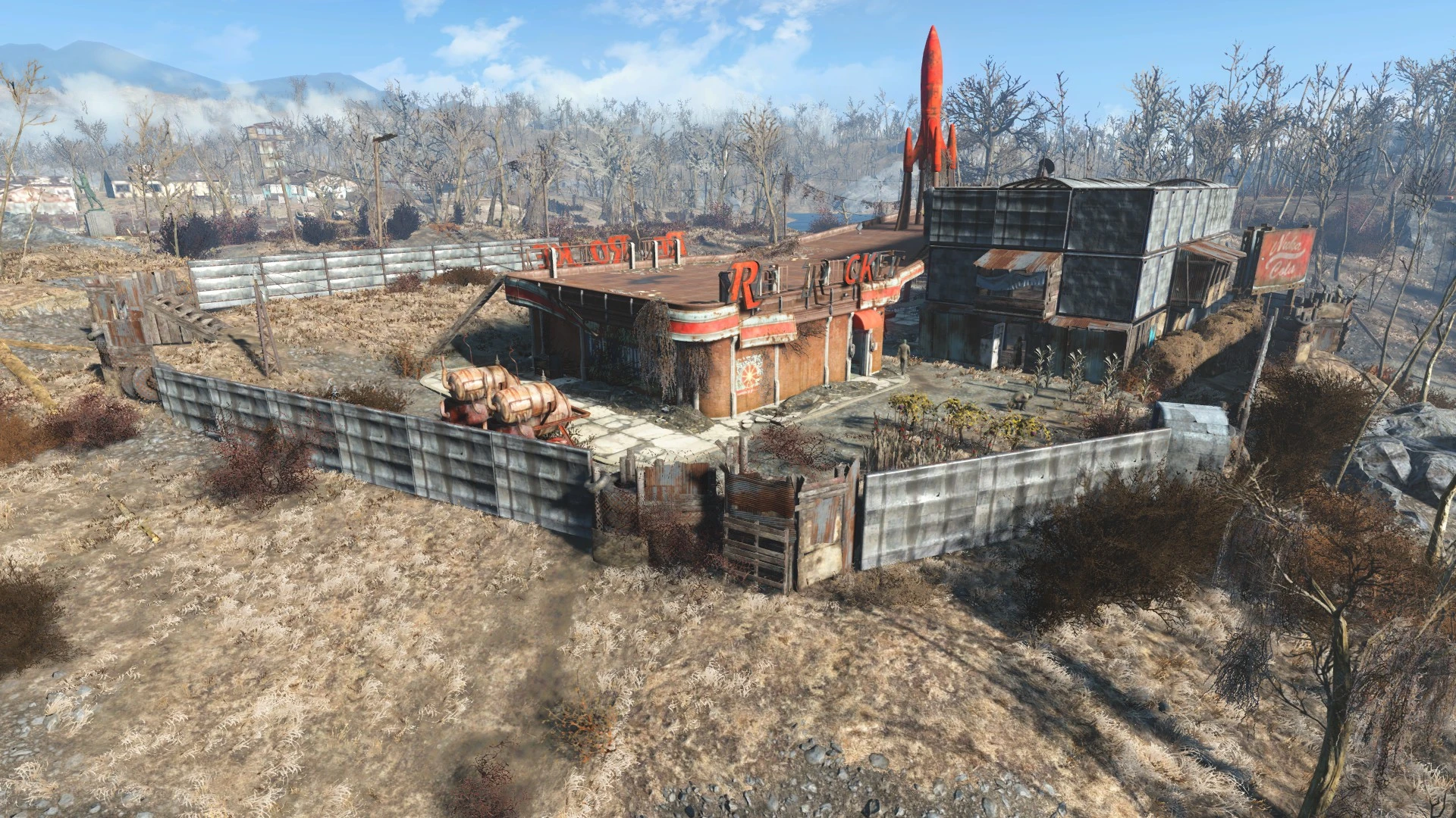 Fallout 4 ретекстуры зданий фото 72