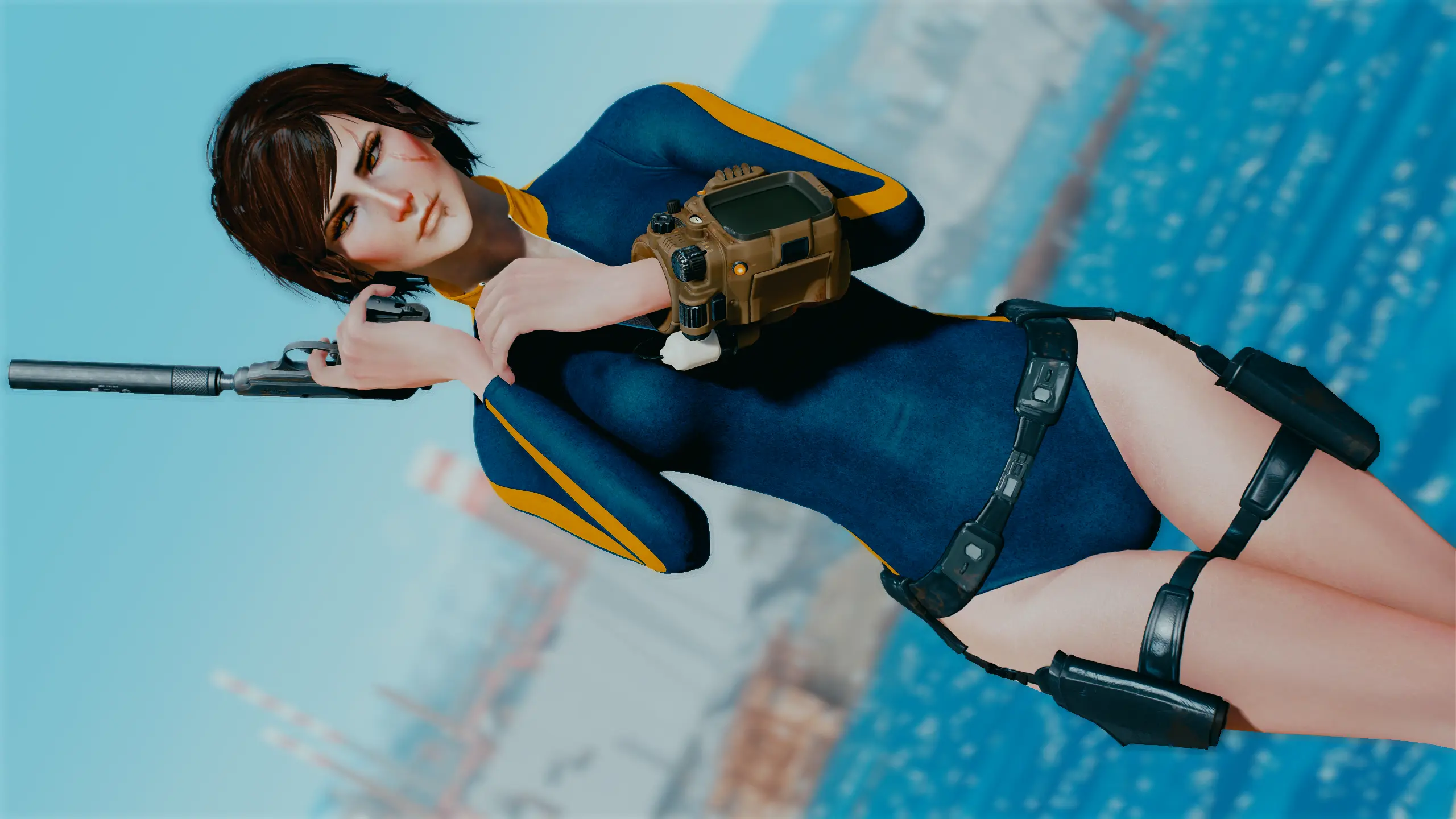 Cross tactical swimsuit at fallout 4 фото 112