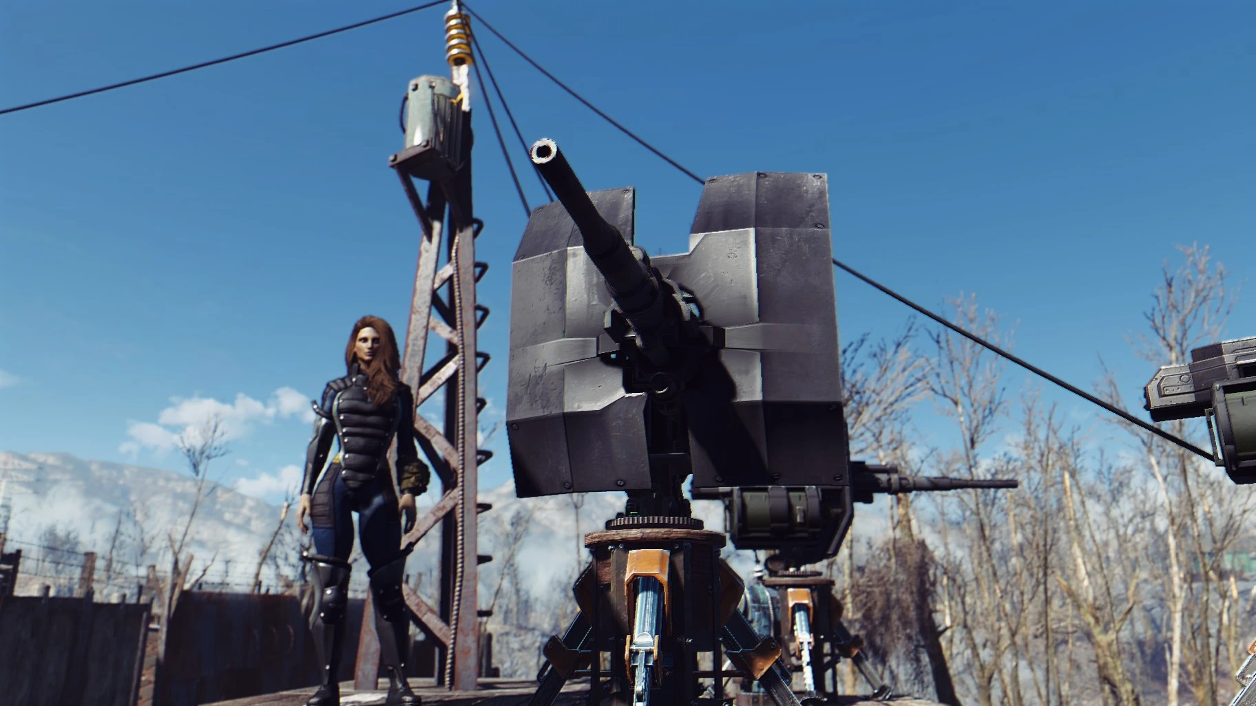 Fallout 4 craftable turret stands фото 62