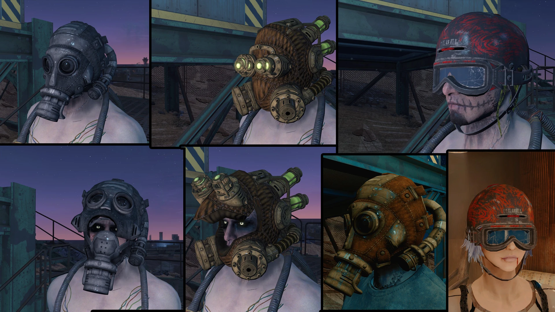 fallout 4 pack masks