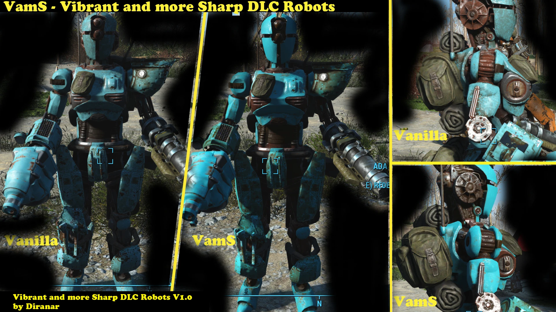 Fallout 4 как открыть все модификации роботов фото 80