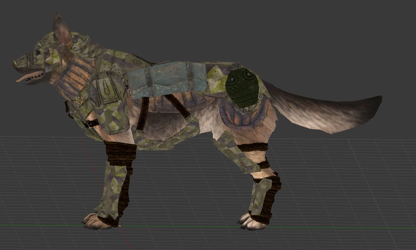 dogmeat power armor mod