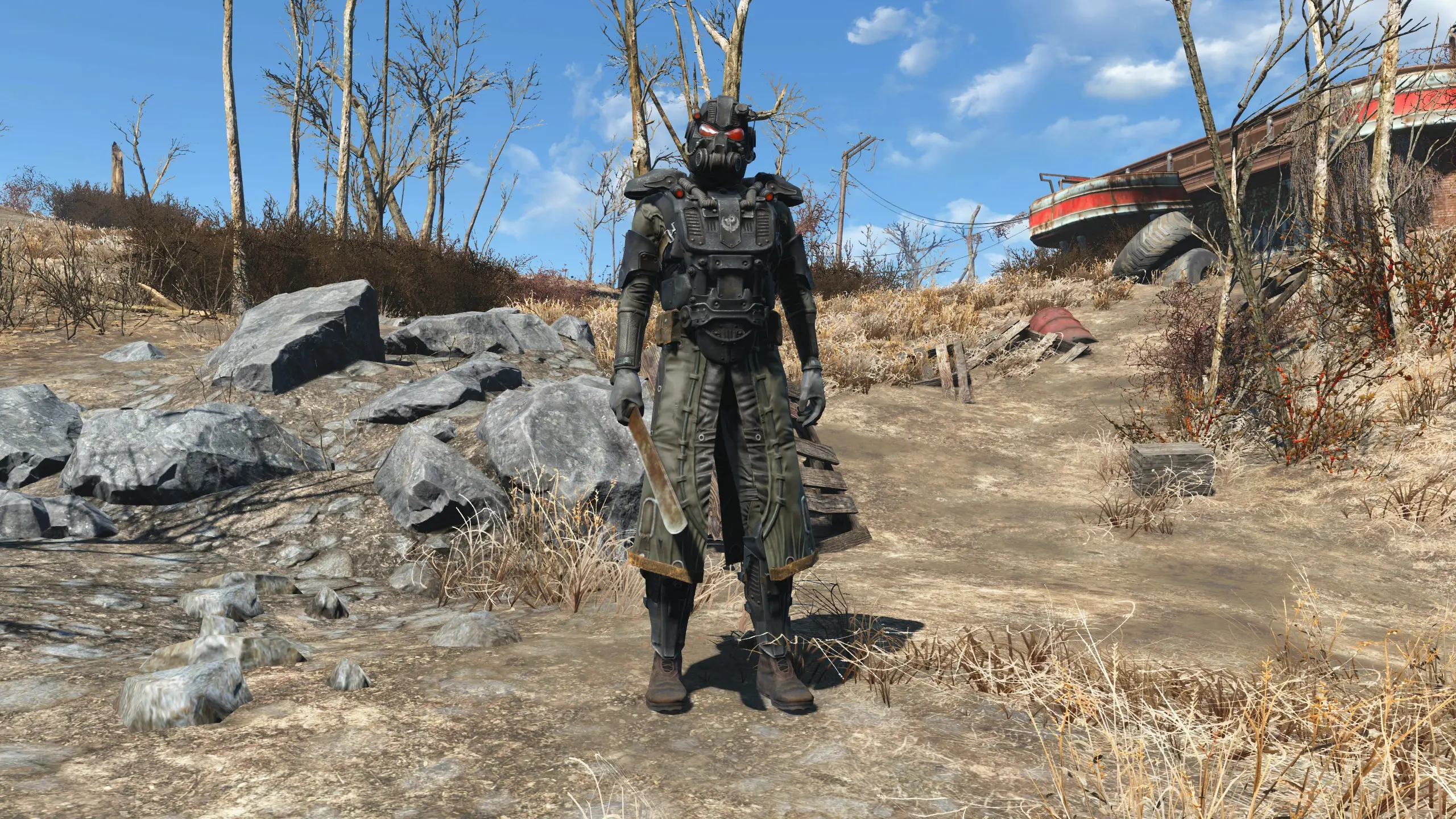 WIP BOS Sentinel Armor at Fallout 4 Nexus - Mods and community