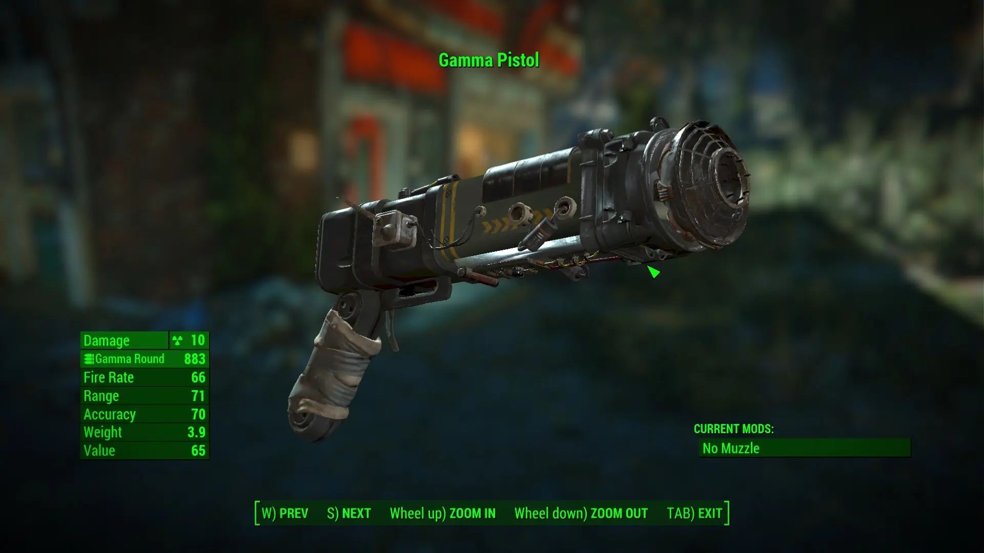 Early Gamma gun replacer WIP at Fallout 4 Nexus - Mods and community