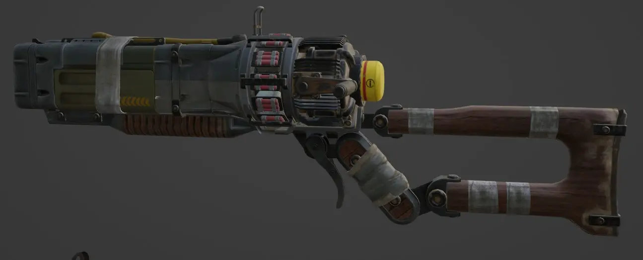 Laser musket remesh WIP at Fallout 4 Nexus - Mods and community