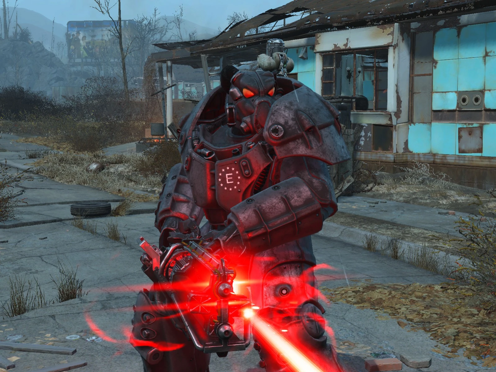 Fallout 4 док станция робоглаза как пользоваться фото 75