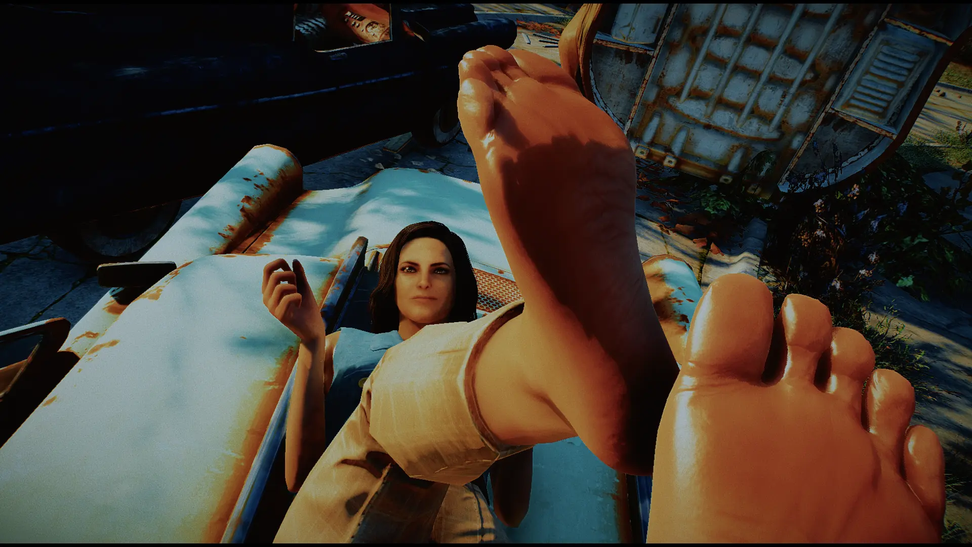 Here Goes my Feet hon at Fallout 4 Nexus - Mods and community