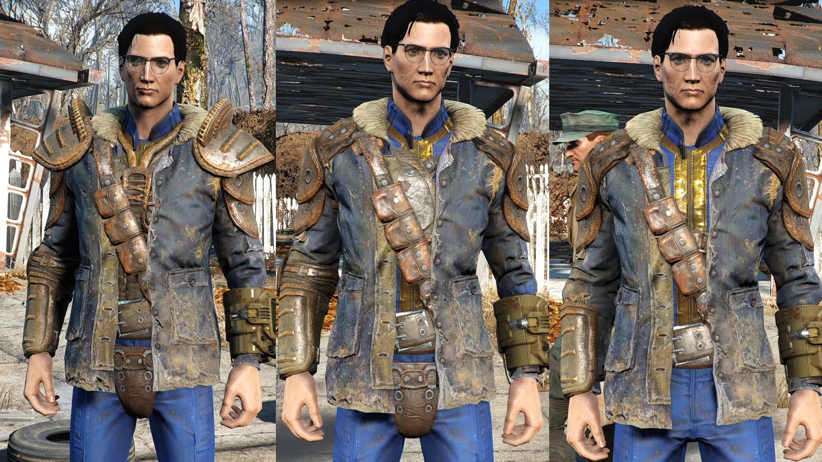 Fallout 4 кожаная куртка пилота фото 64