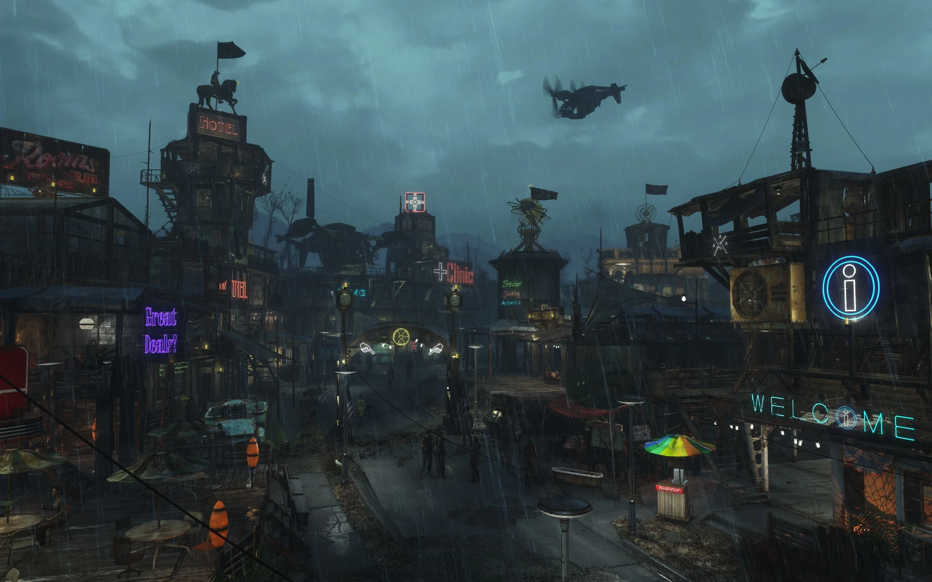 fallout 4 lag in city