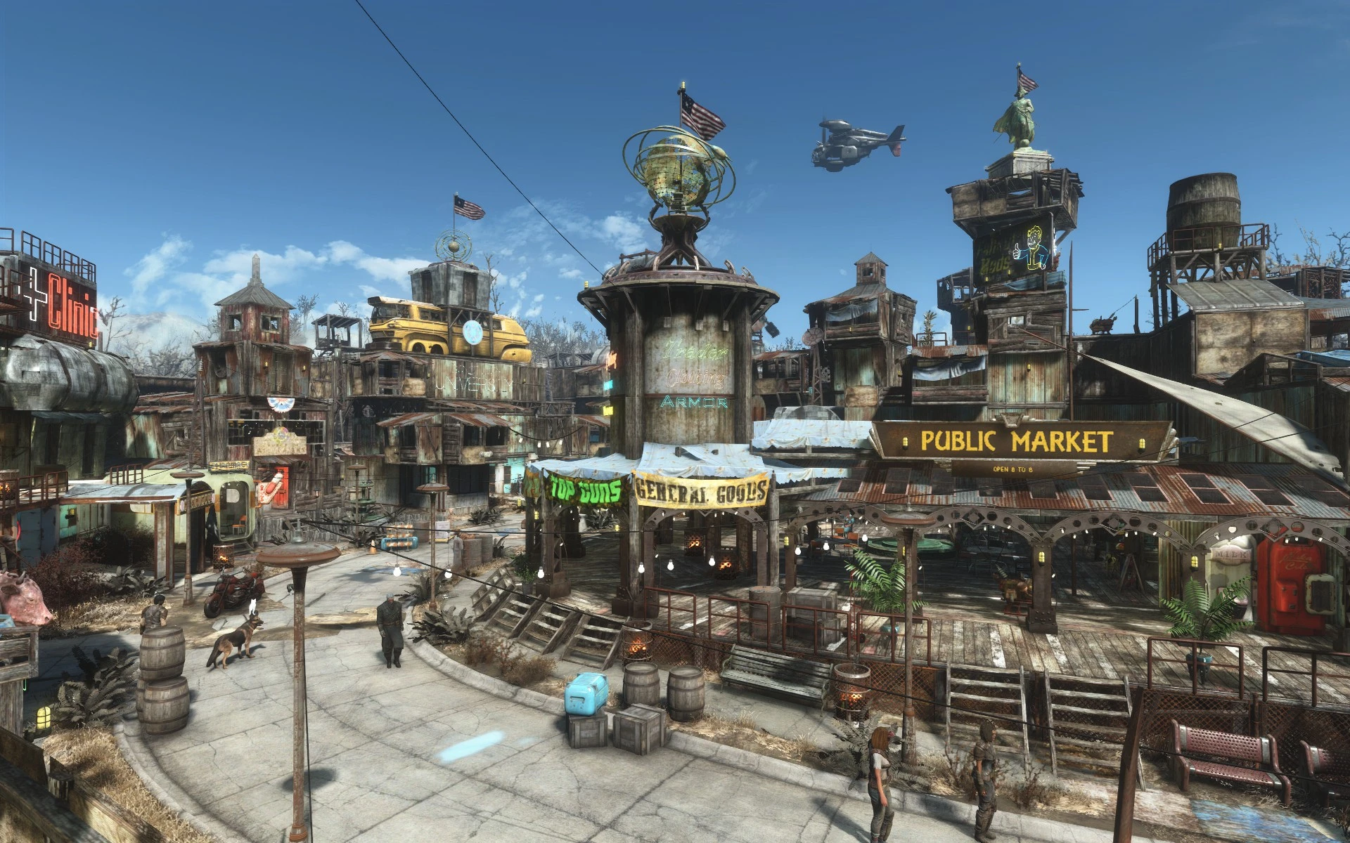 Fallout 4 лучшие города фото 40