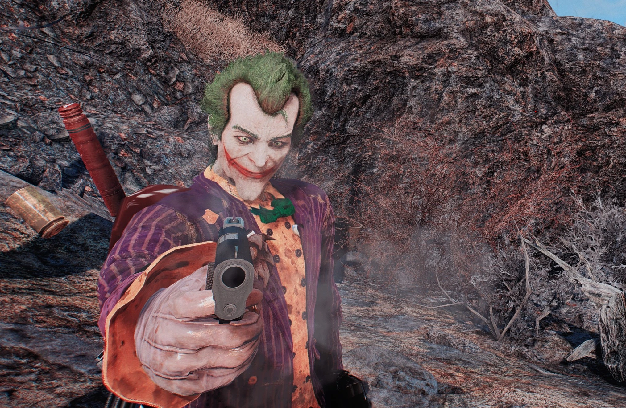 Fallout 4 joker outfit фото 9