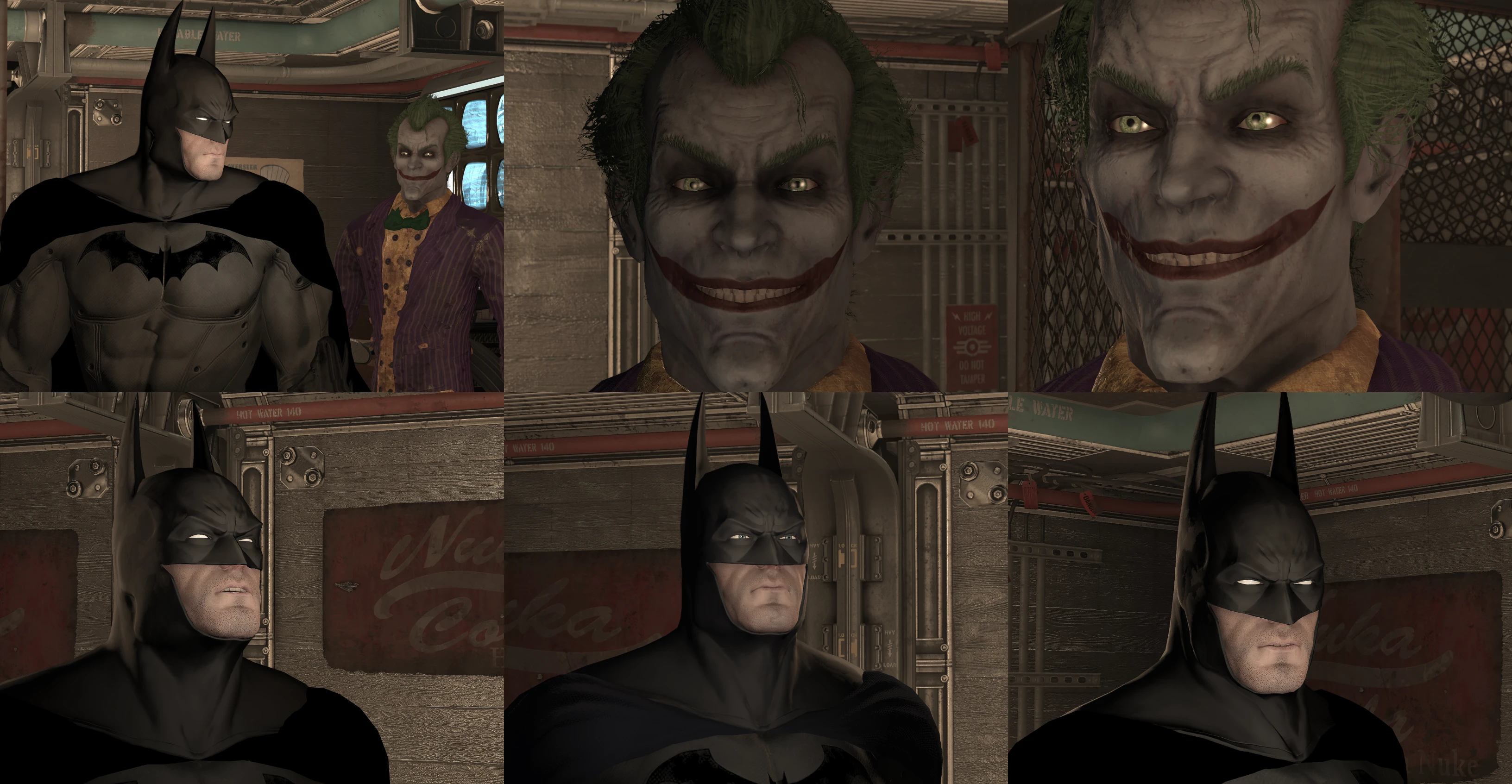 New Released Arkham Project Animated Joker and Batman Arkham Asylum at  Fallout 4 Nexus - Mods and community