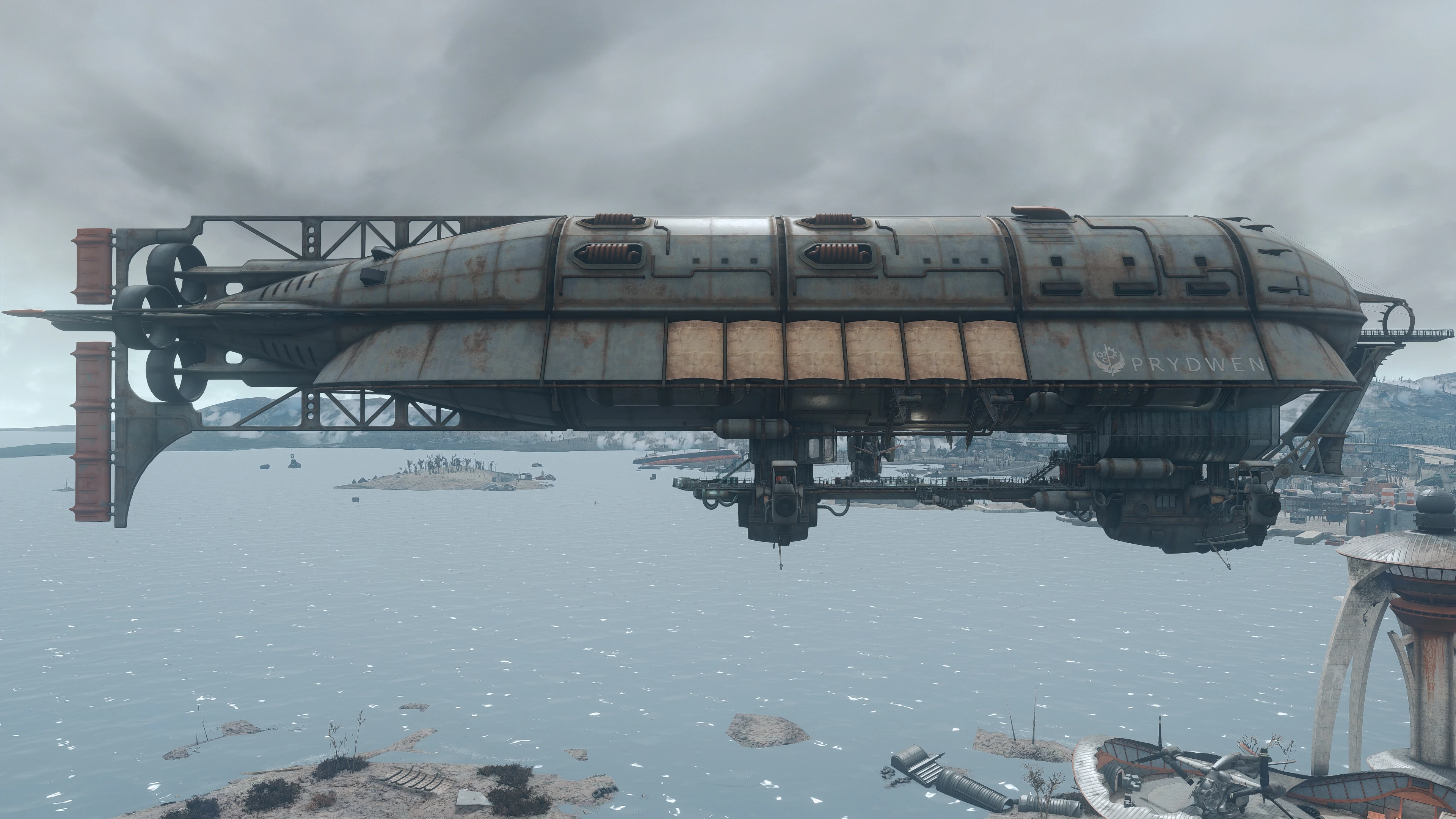 Airship player home and settlement fallout 4 фото 20