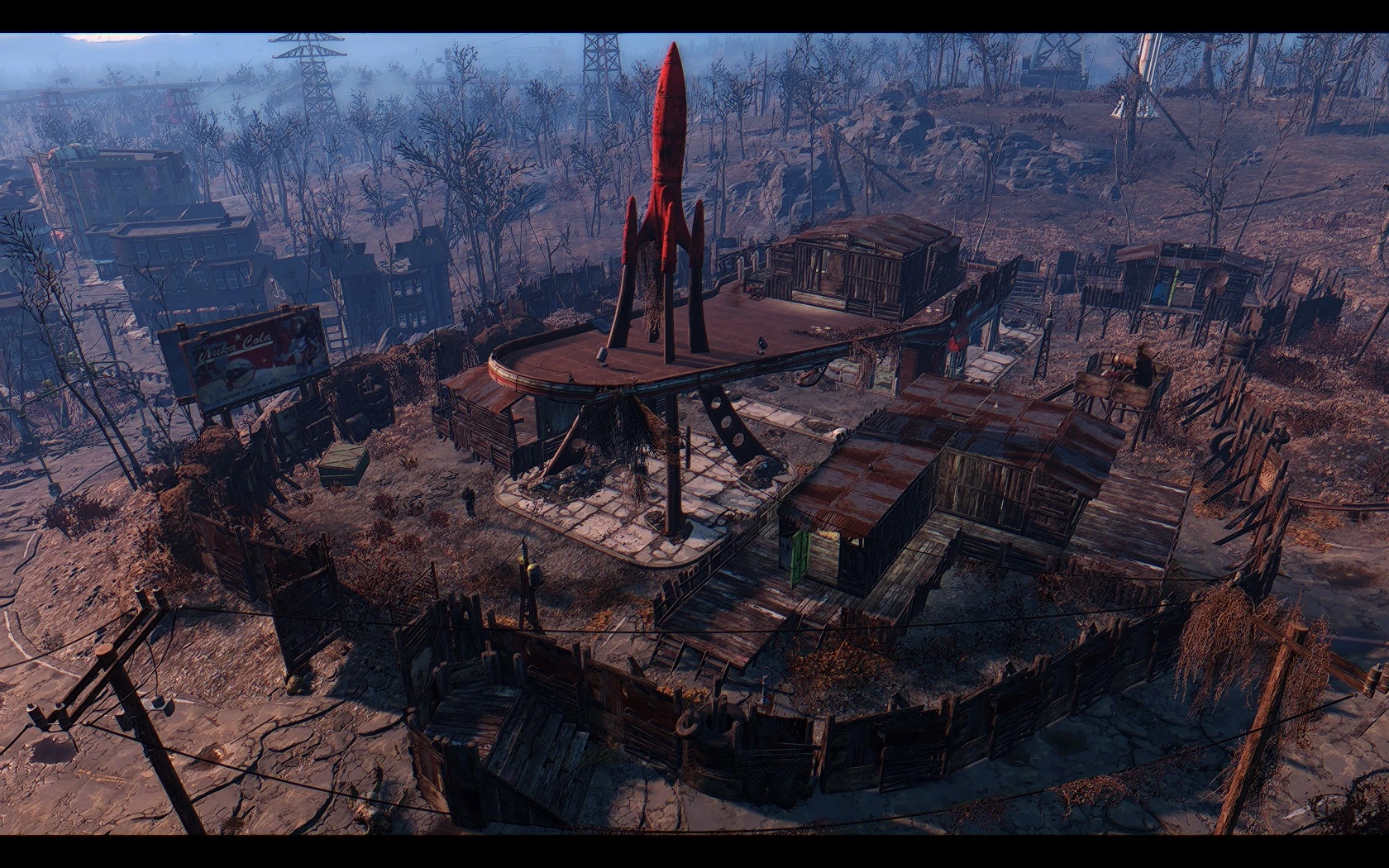 Fallout 4 glowing sea red rocket фото 40
