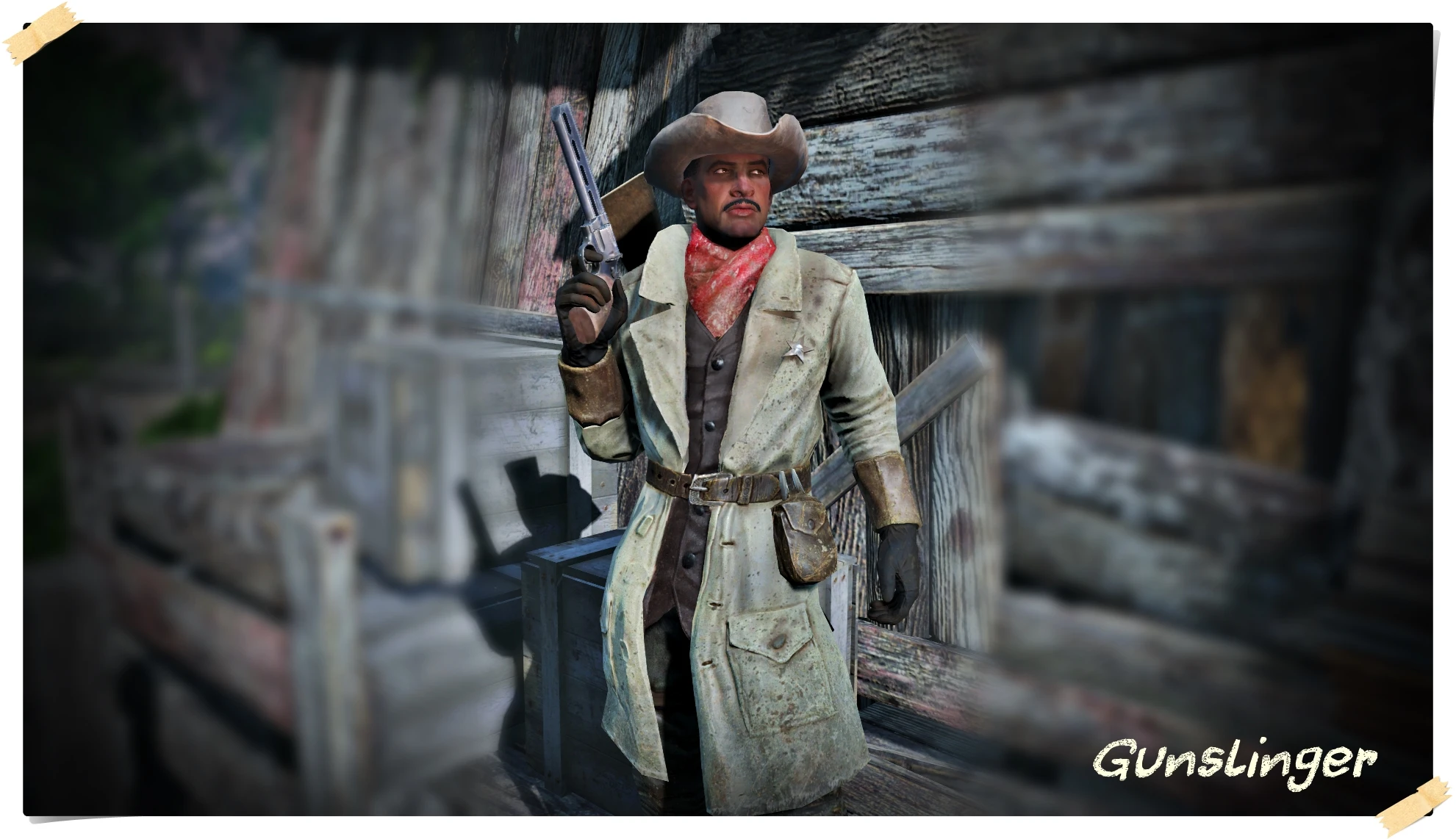 Fallout 4 gunslinger mod фото 76