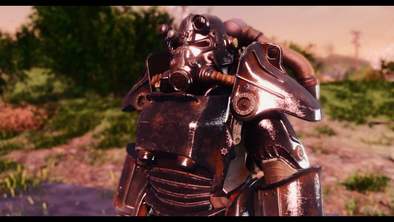 T 45 Power Armor Chrome Paint Job At Fallout 4 Nexus Mods And Community