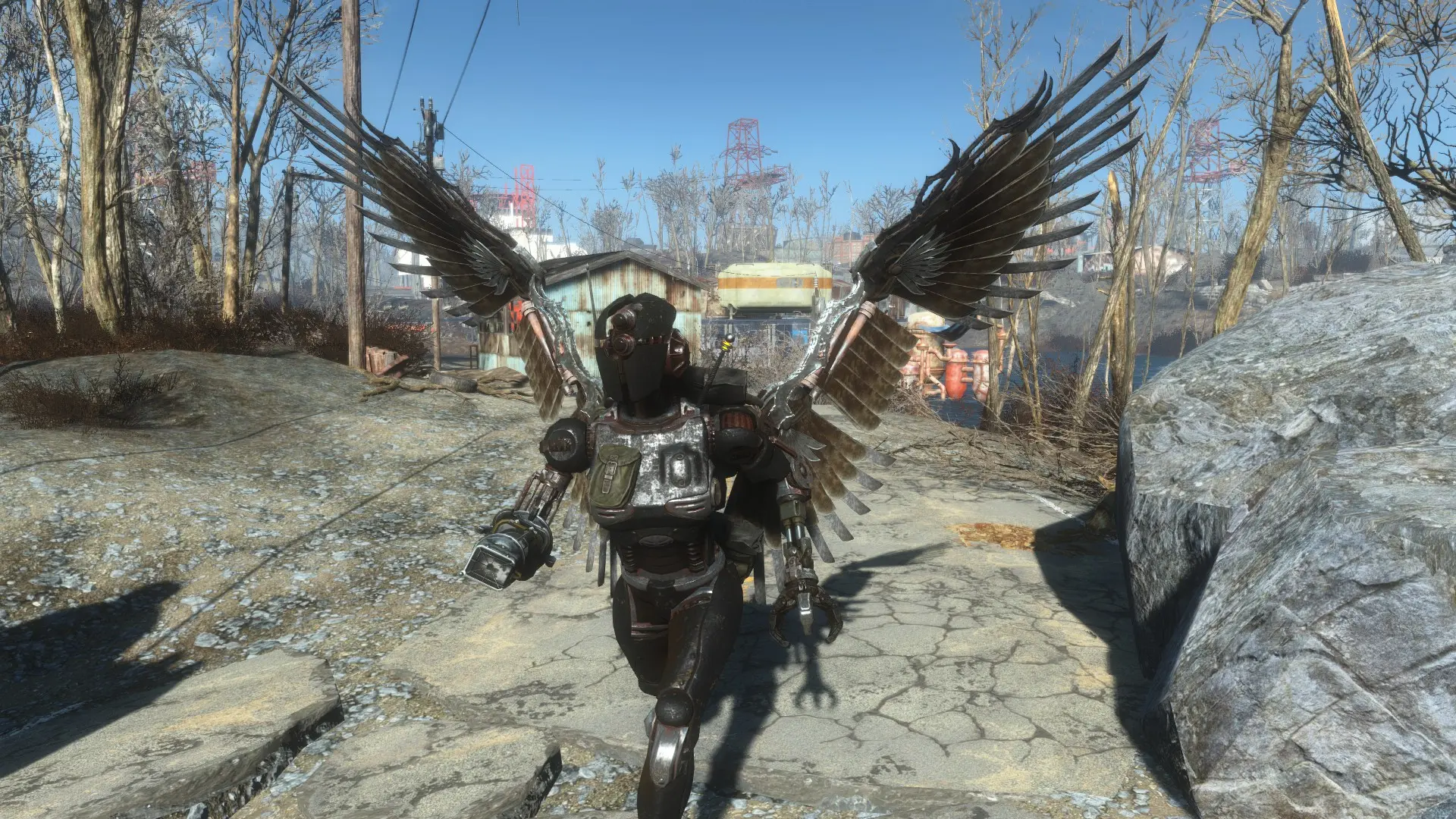 Blade Angel Wings At Fallout 4 Nexus Mods And Community