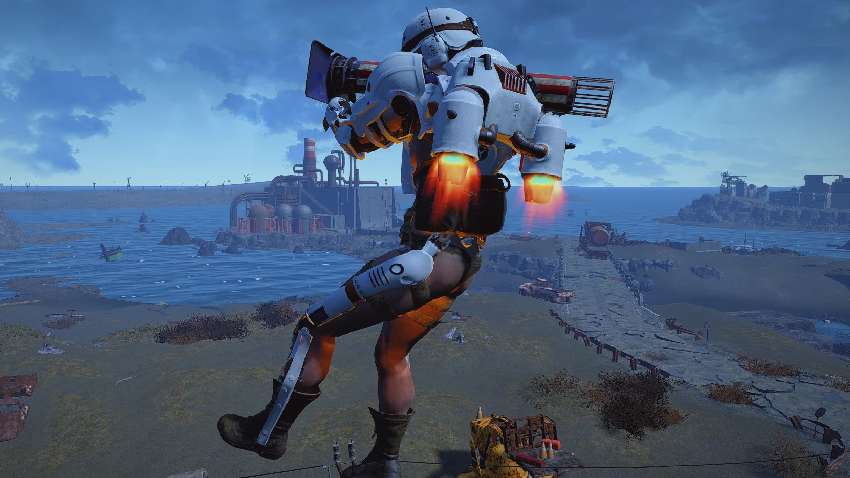 Fallout 4 jetpack animation фото 2