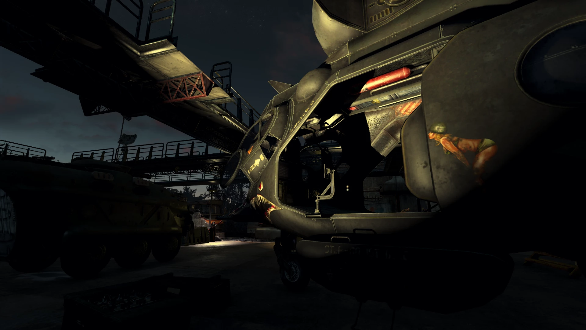 Bos base before mission at dawn at fallout 4 nexus mods and community