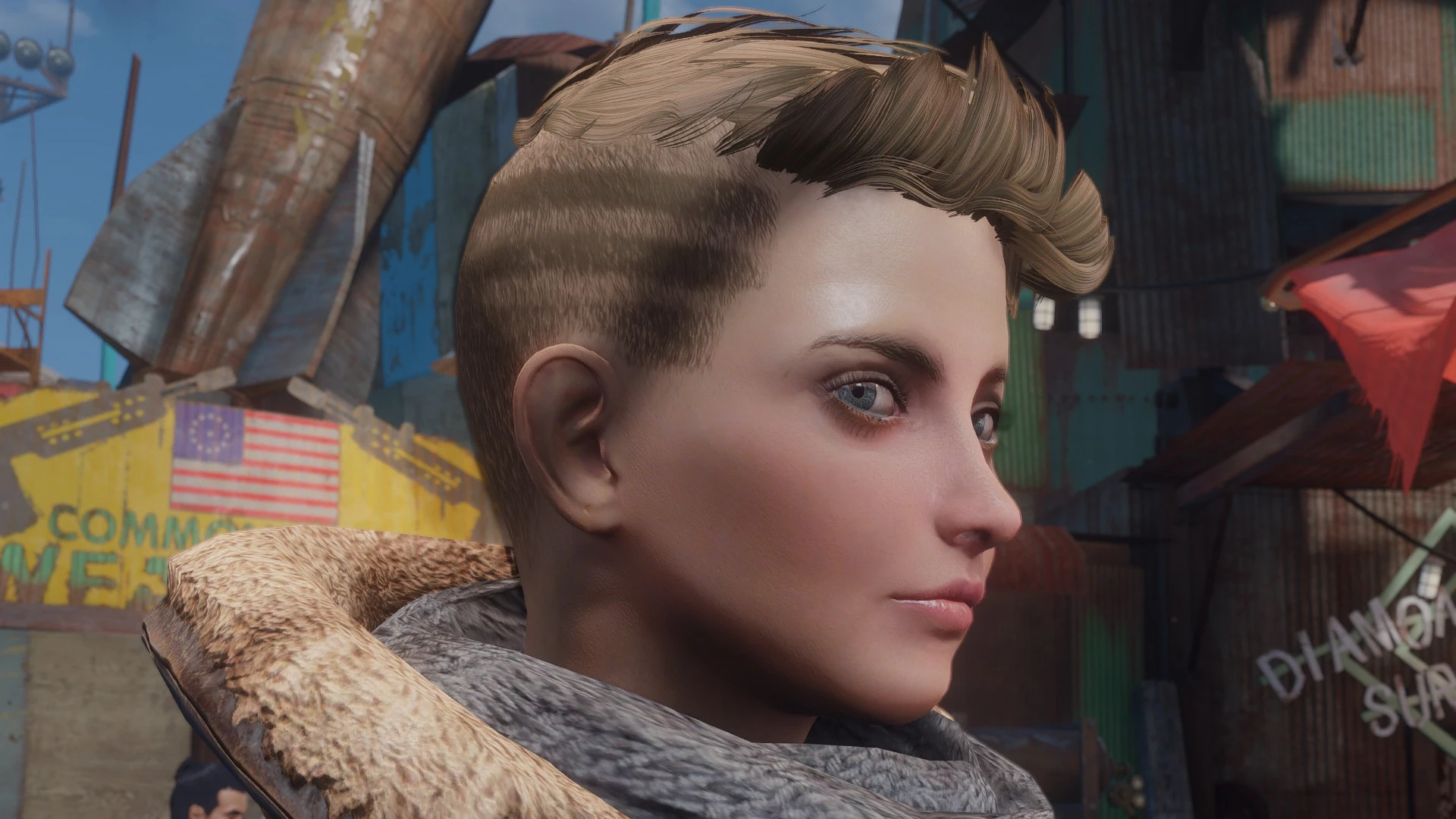 Fallout 4 hair male фото 87