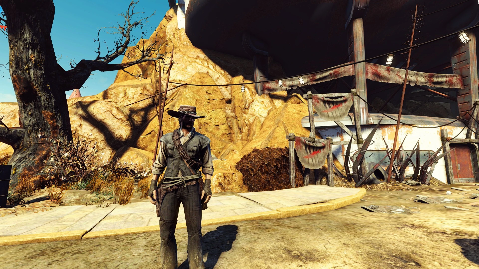 Fallout ковбой. Fallout 4 Cowboy. Fallout 4 Cowboy outfit. Fallout New Vegas ковбой. Фоллаут 4 ковбойская одежда.