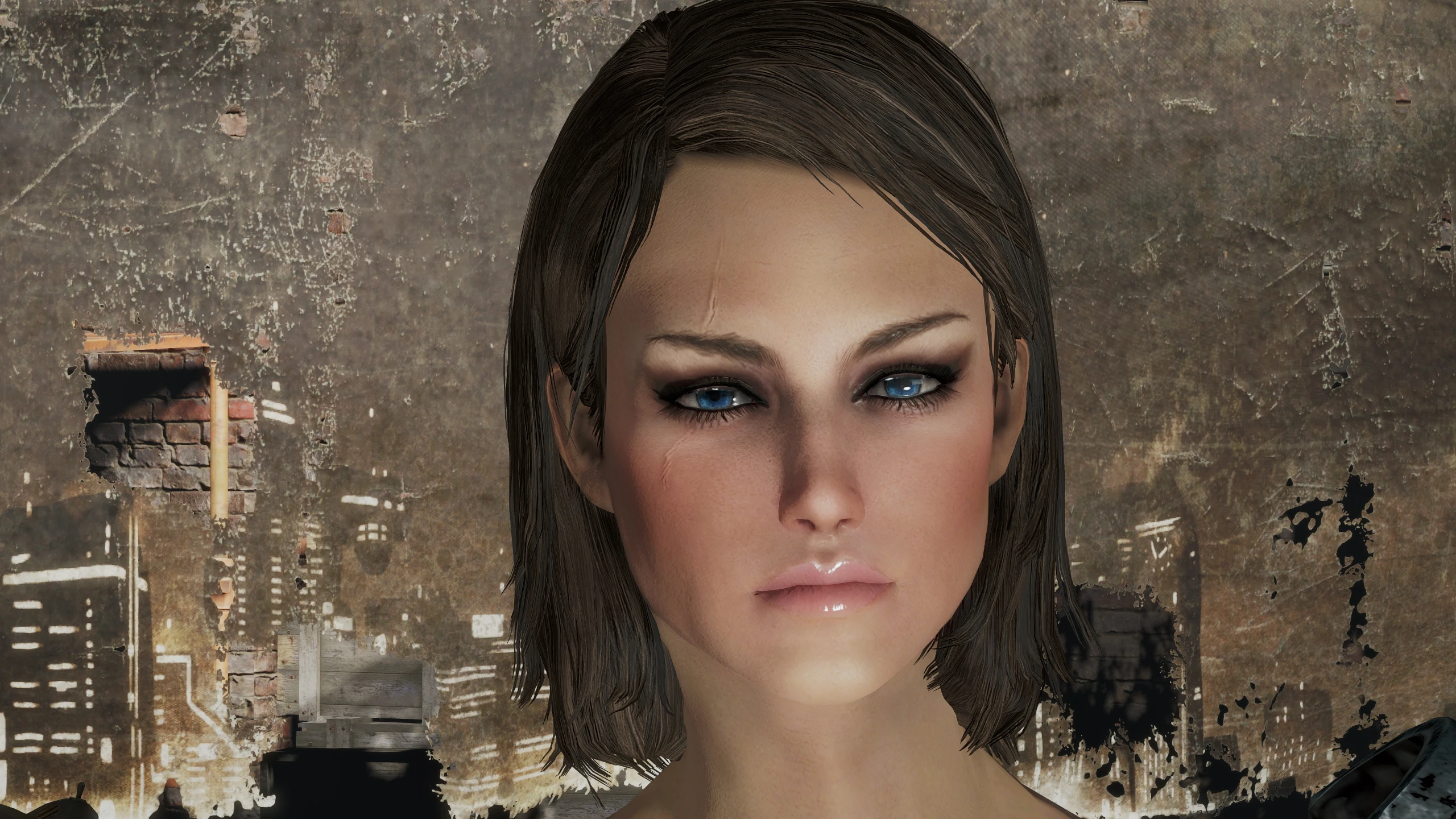 Fallout 4 valkyr female face and body textures фото 17
