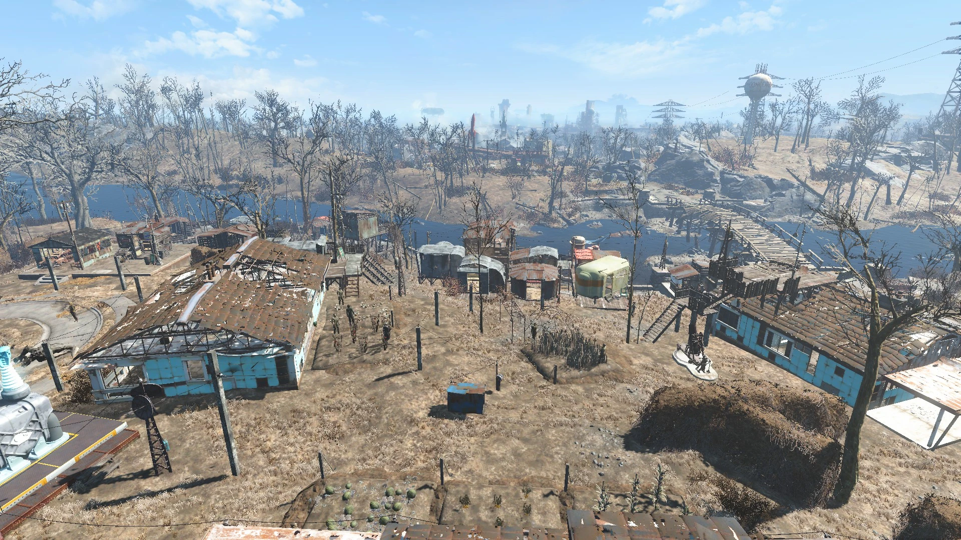 Sim settlements fallout 4 как повысить уровень