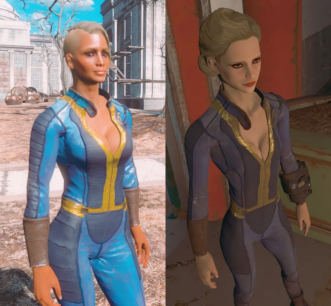 Improved Teasing Vaultsuit Bodyslide at Fallout 4 Nexus - Mods and ...