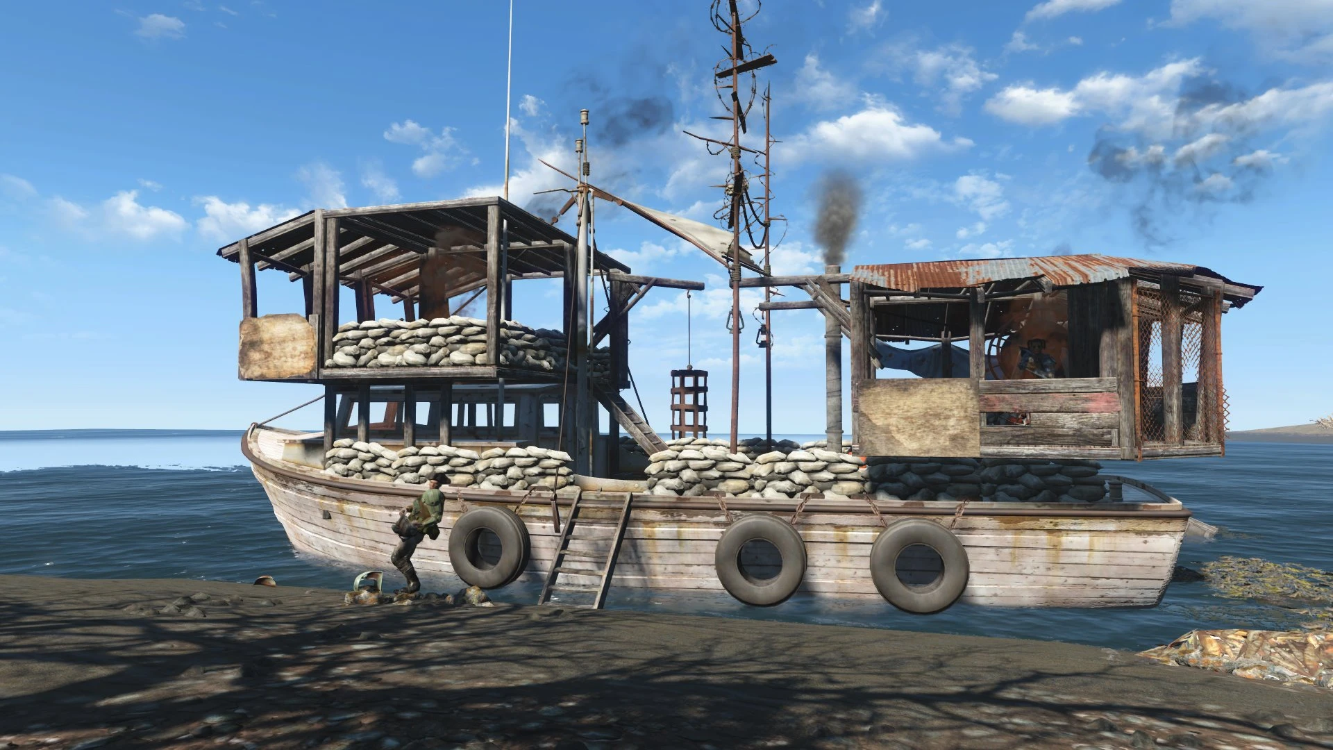 Pirate boat 2 at Fallout 4 Nexus - Mods and community