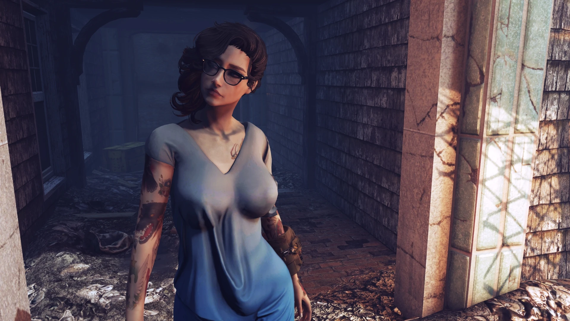 Fallout 4 female body texture фото 85