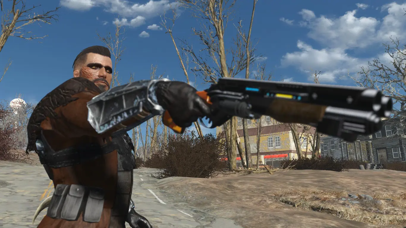 Rico and the Blade Runner Shotgun at Fallout 4 Nexus - Mods and community