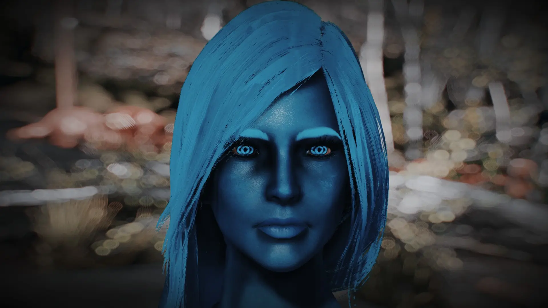 Blue Hair Mod for Fallout 4 - wide 3