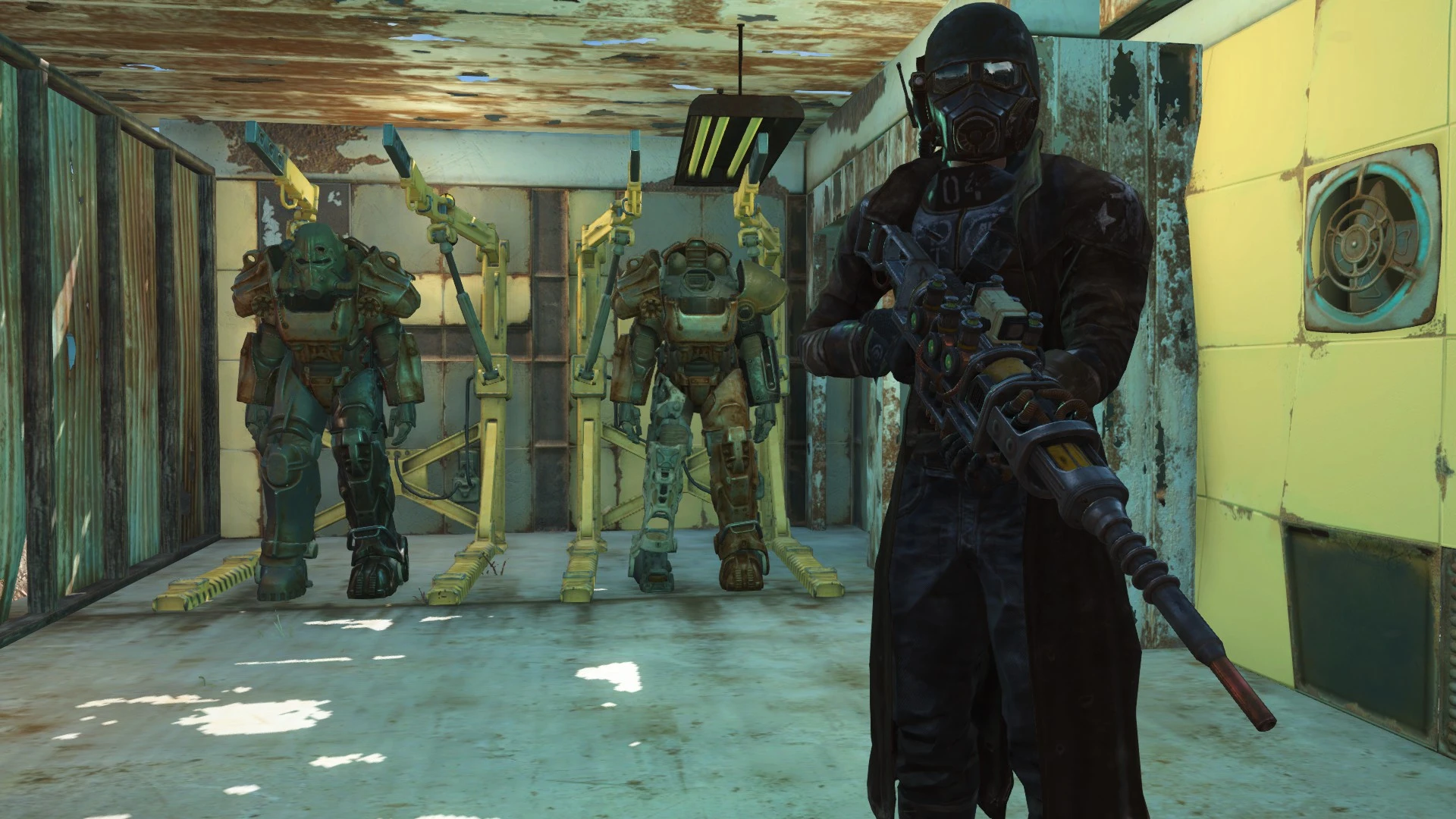 Fallout 4 ncr patrolman and trooper armors фото 48