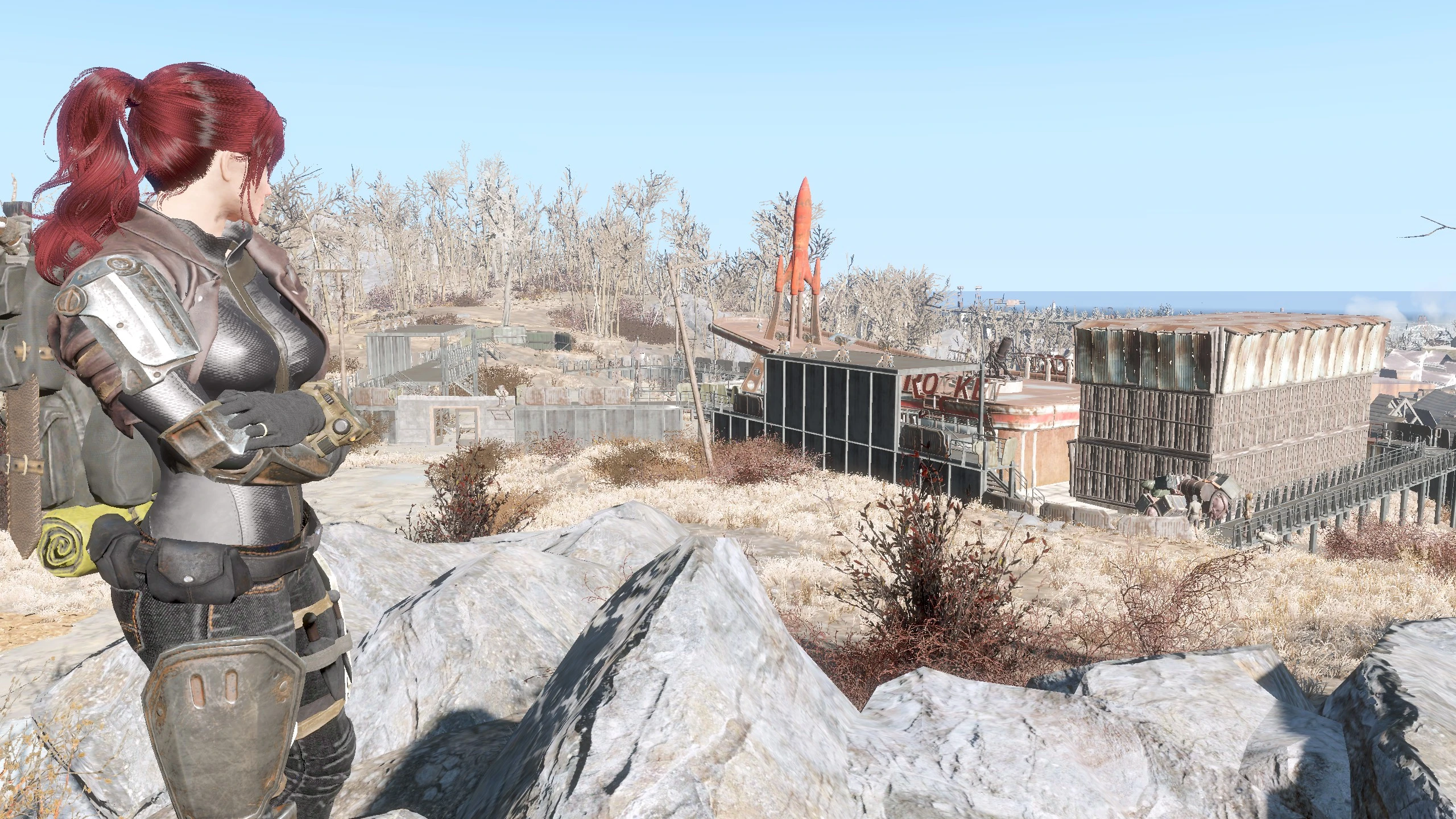 Fallout 4 светящееся море ракета фото 81
