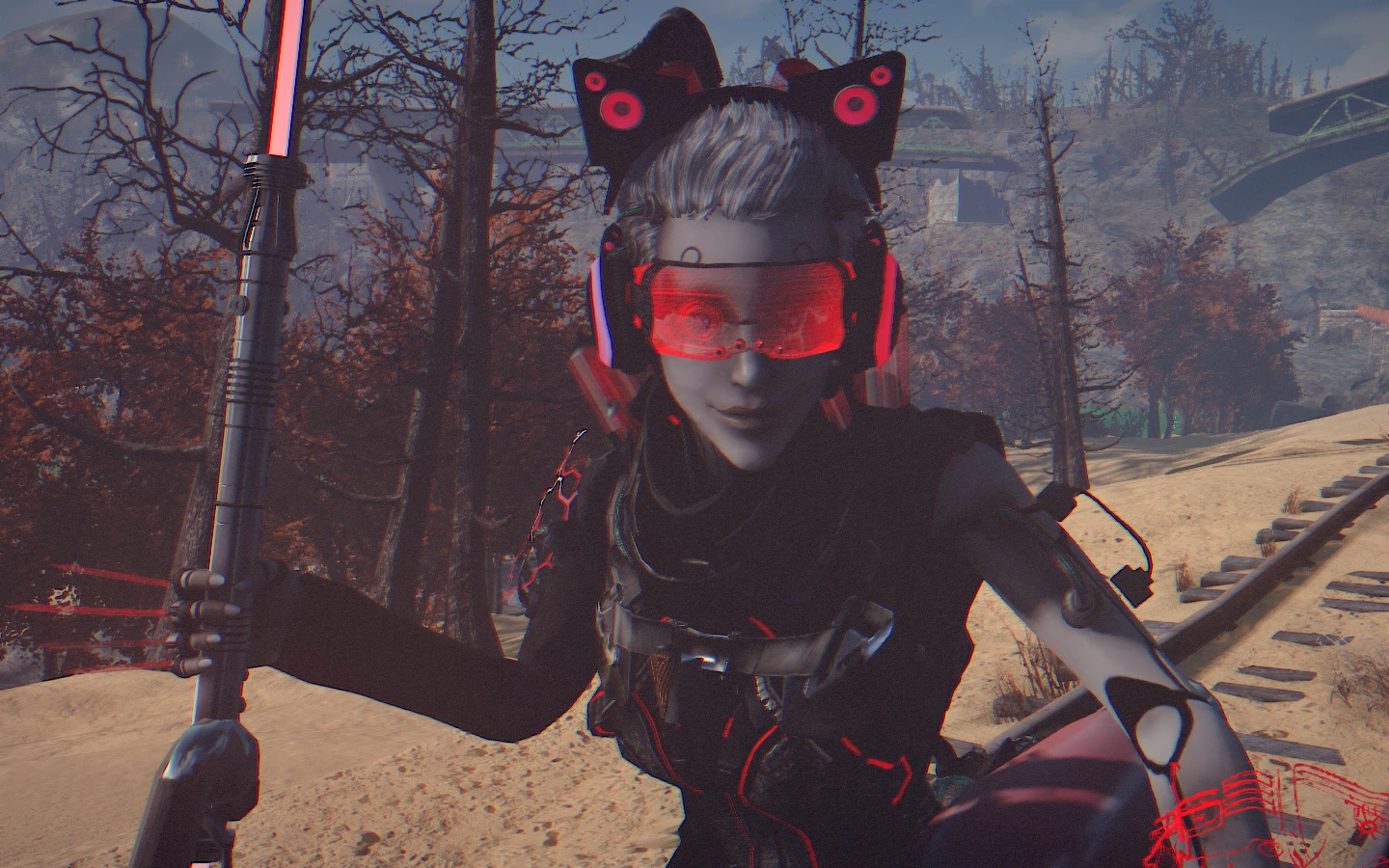 Fallout 4 шлемы с фонарем фото 113