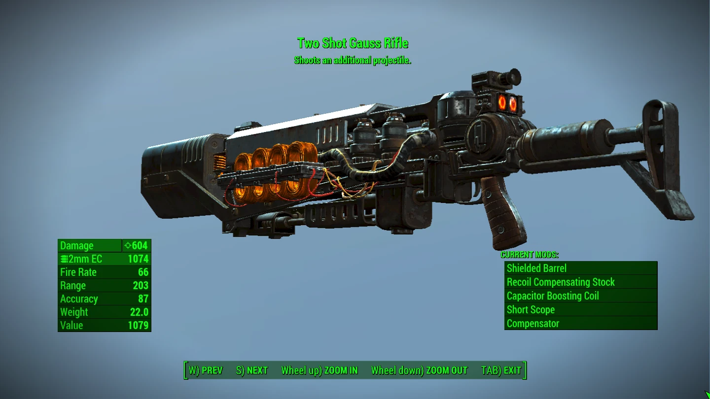 Fallout 4 gauss rifle retexture фото 62