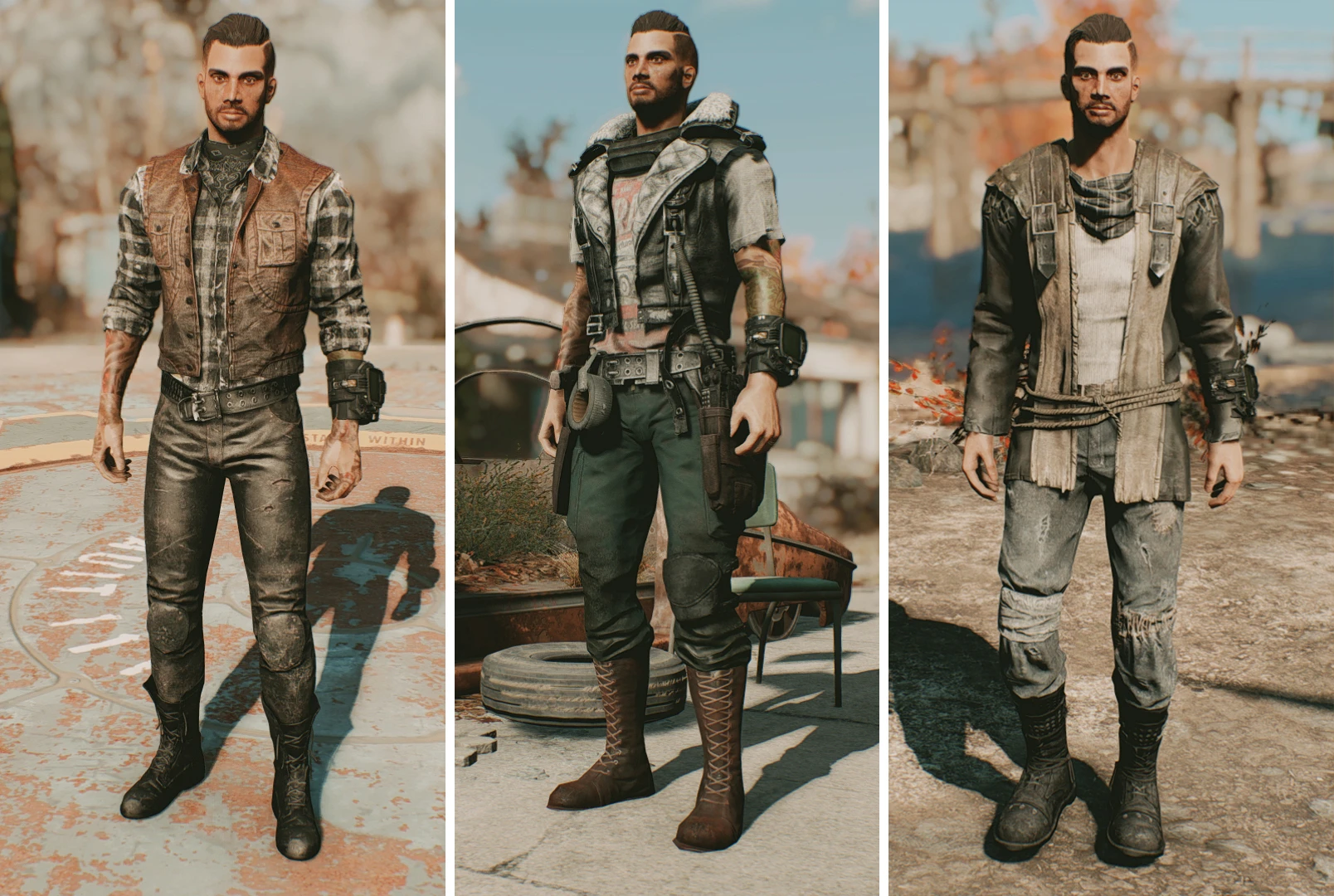 Fallout 4 capital wasteland outfit pack фото 24