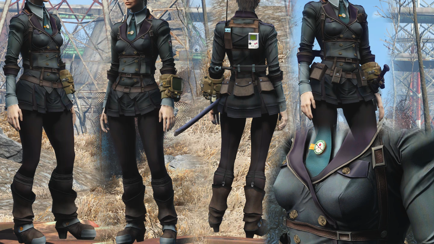 Fallout 4 army fatigues фото 77