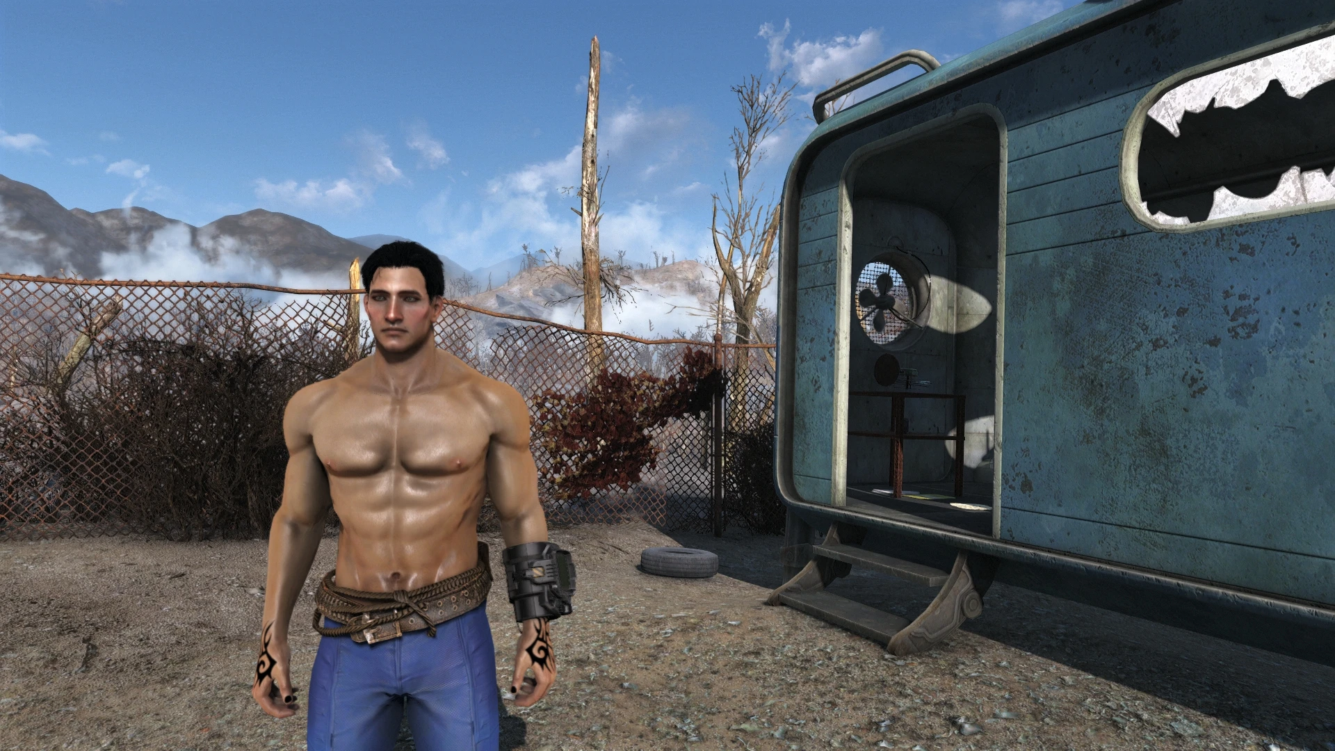 Fallout 4 realistic headshots фото 63