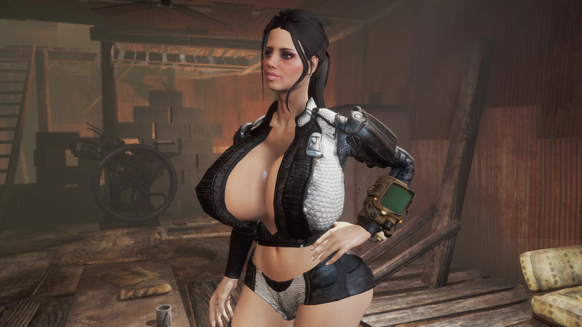 Fallout 4 blade and soul clothes фото 107