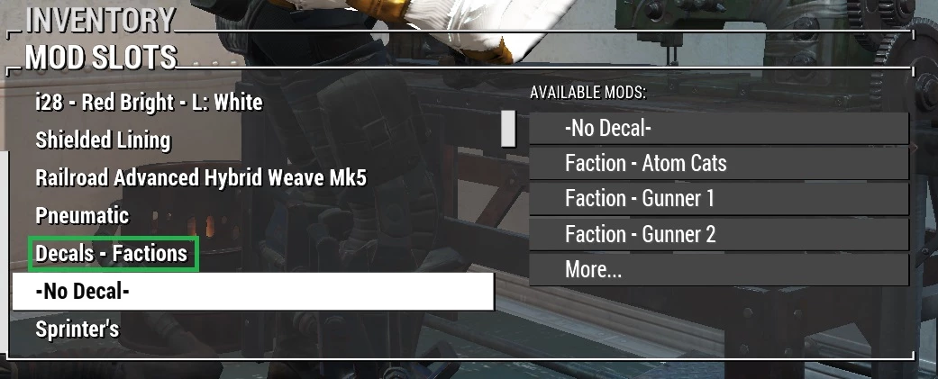 Awkcr Decal Issue 1 At Fallout 4 Nexus Mods And Community Awkcr Decal Issue 1