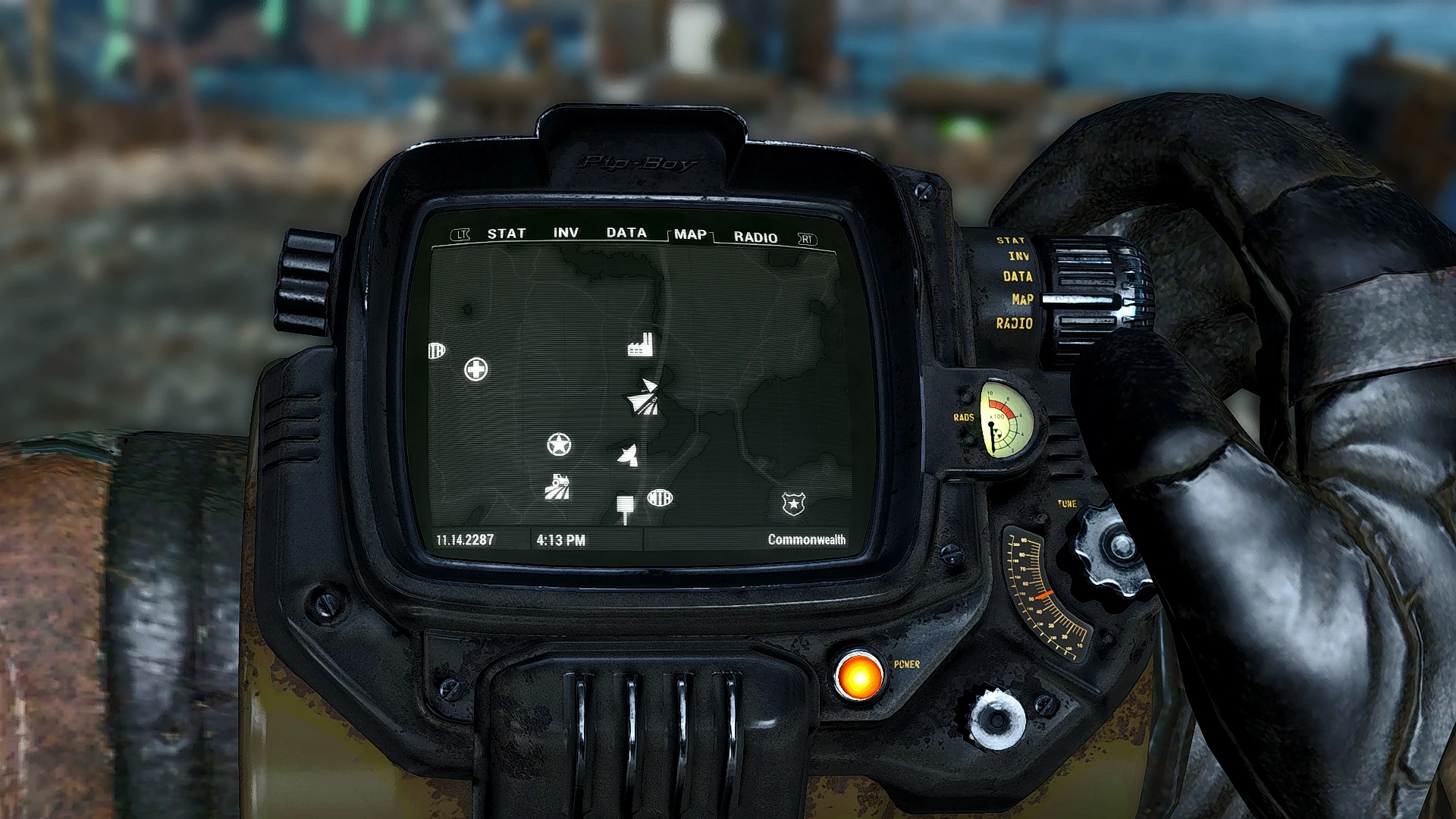 Fallout 4 налобный фонарь фото 95