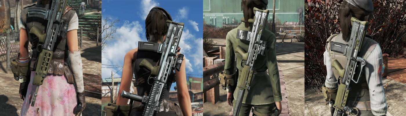 fallout 4 visible weapons