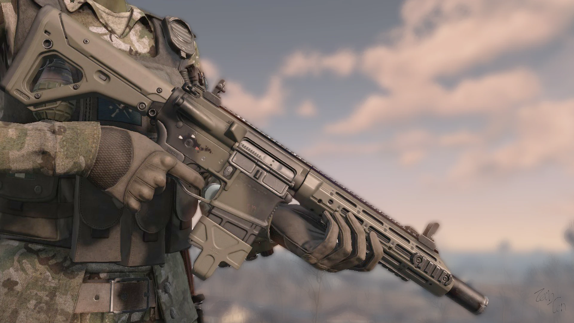Fallout 4 assault rifle фото 40