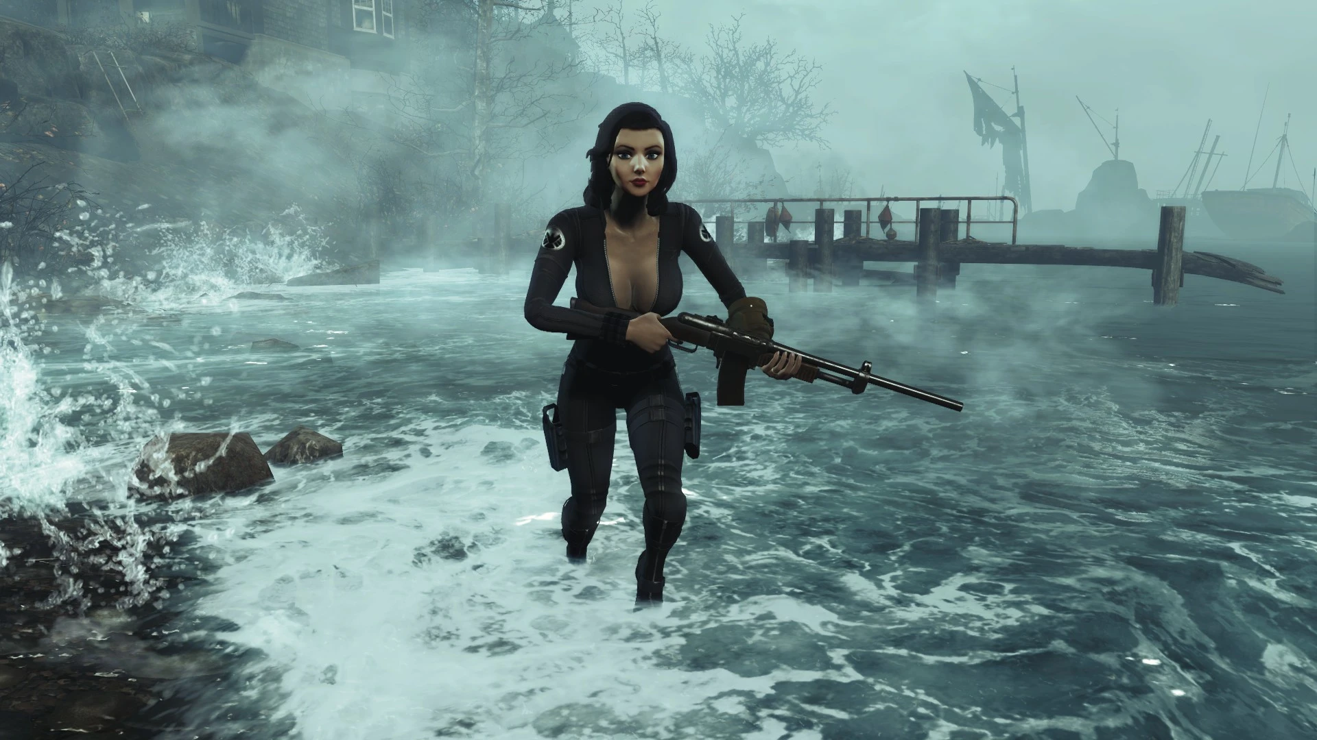 Fallout 4 far harbor остров охотницы фото 107