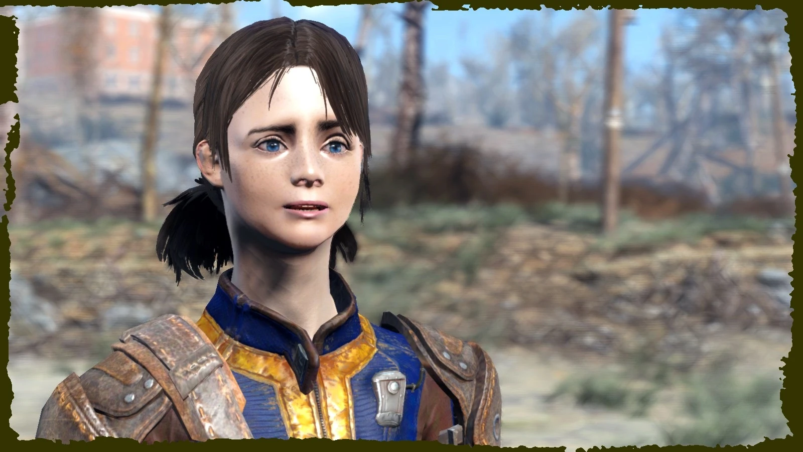 Ponytail hairstyles fallout 4 фото 17