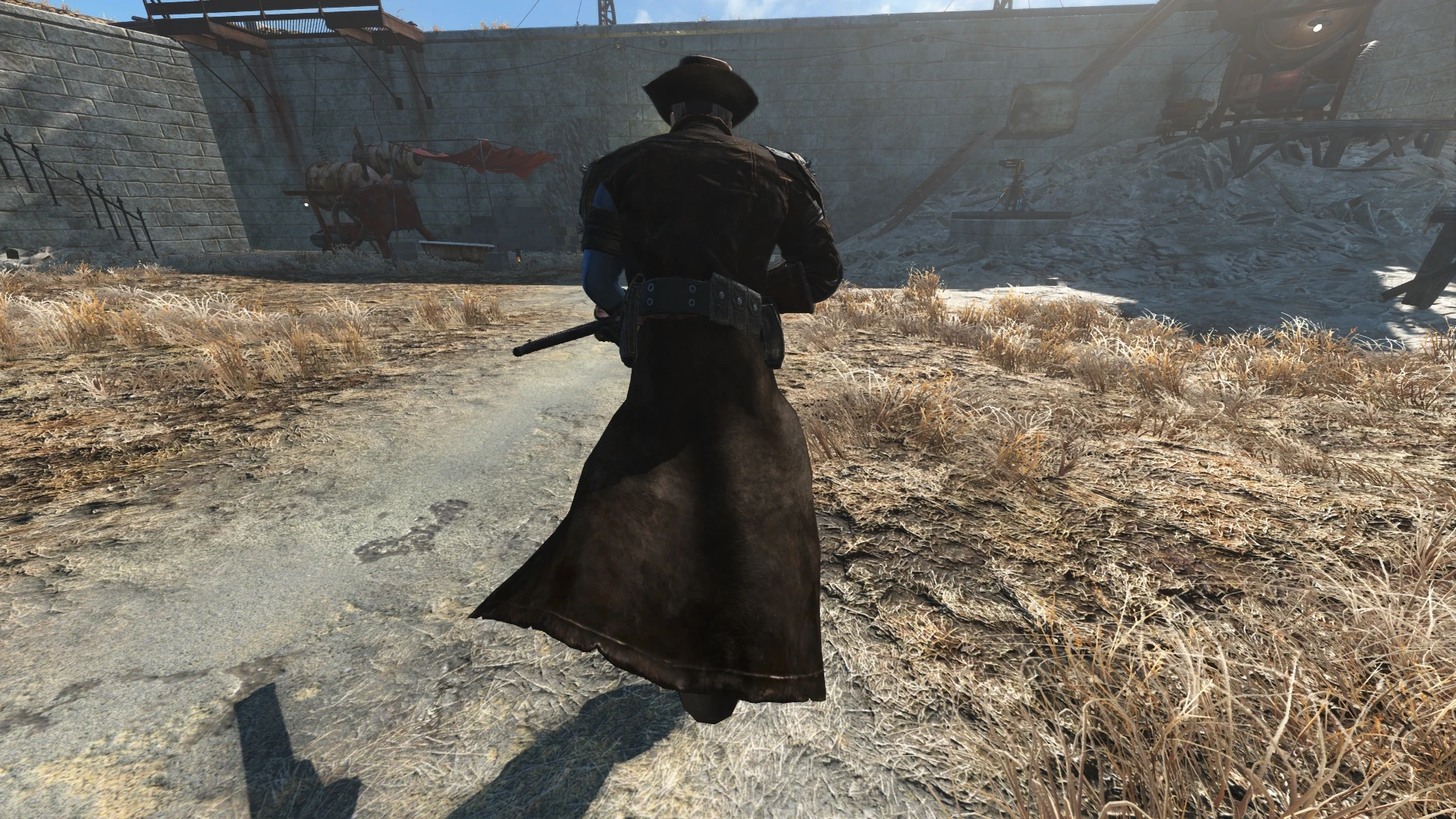 Fallout 4 плащ охотника института фото 45