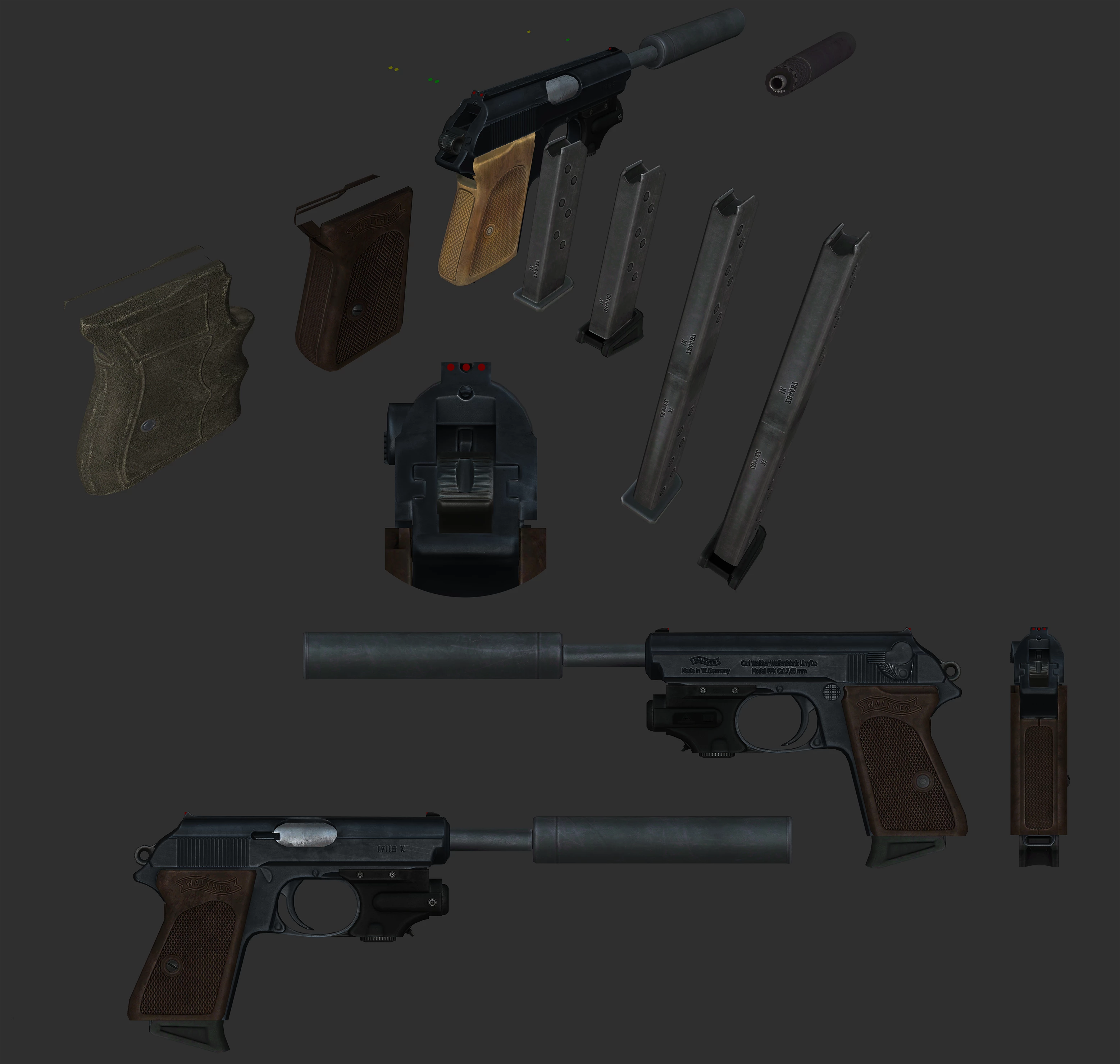 Walther PPK 765 17mm Browning AKA Deliverer overhaul project WIP Walther PPK 765 17mm Browning AKA Deliverer overhaul project WIP