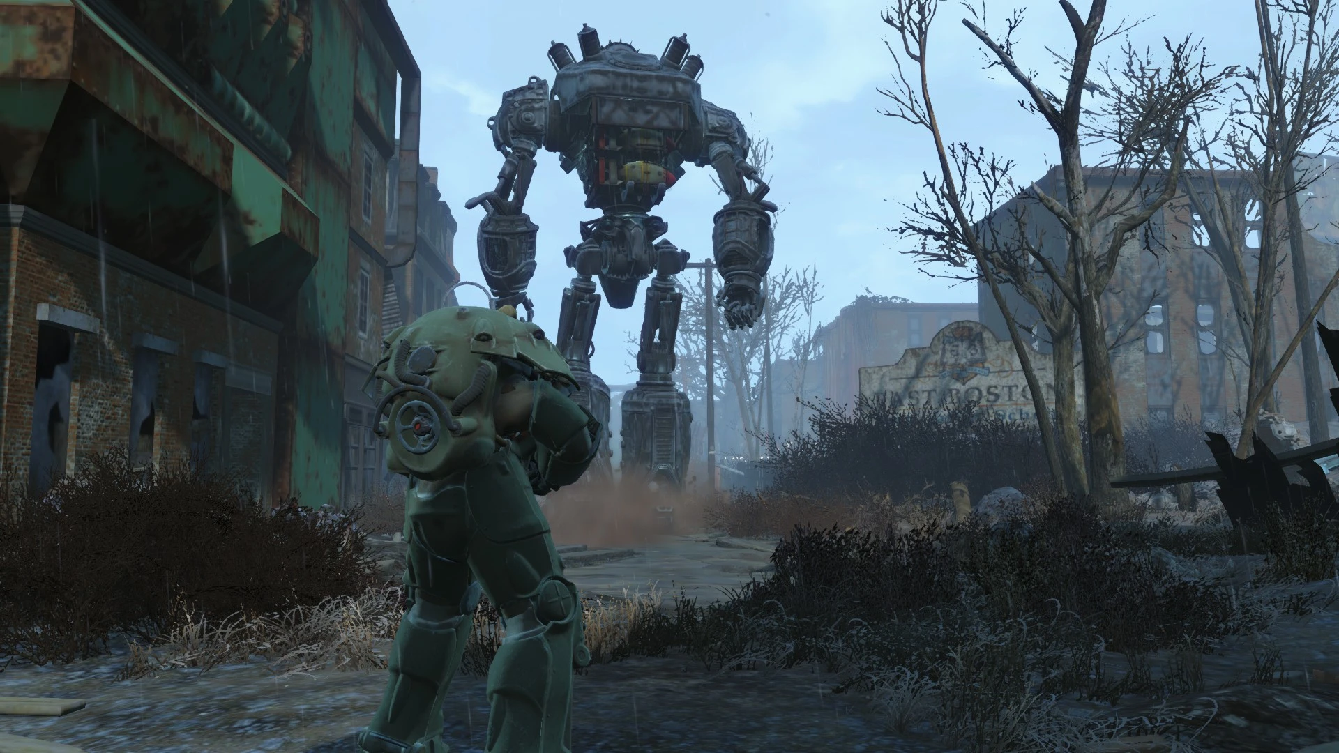 Fallout 4 робот гигант фото 20